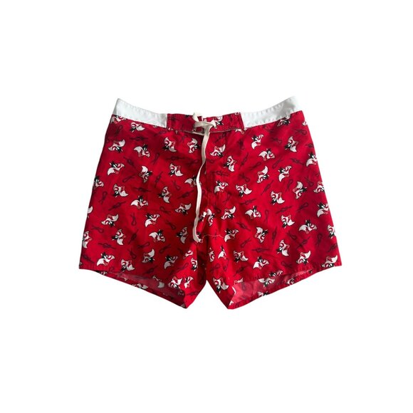 FRENCH CUFF Looney Tunes Sylvester Swim Shorts Size Large - Picture 3 of 5